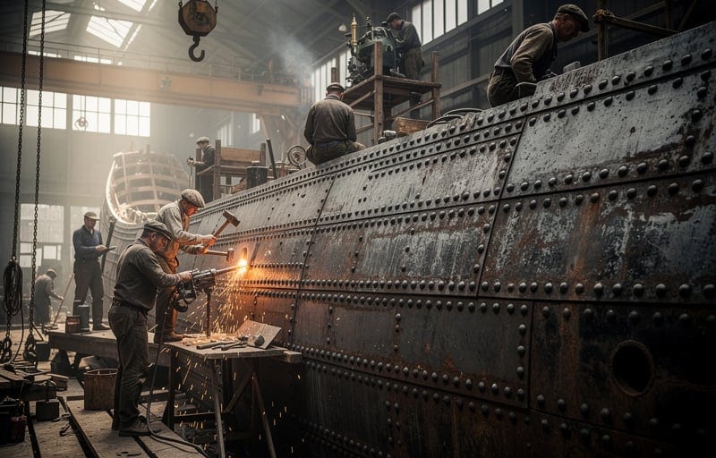 De la voile à la vapeur : machines, hélice et nouveaux savoir-faire